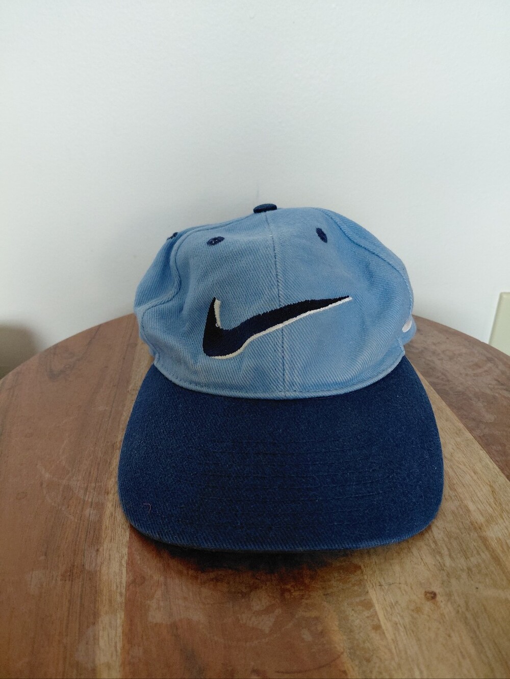 VINTAGE 90's Nike Blue Logo Hat OS